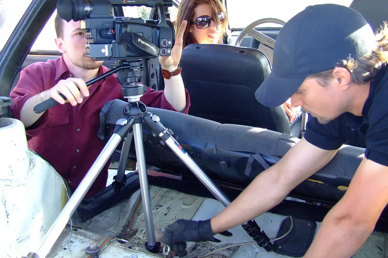Behind the scenes